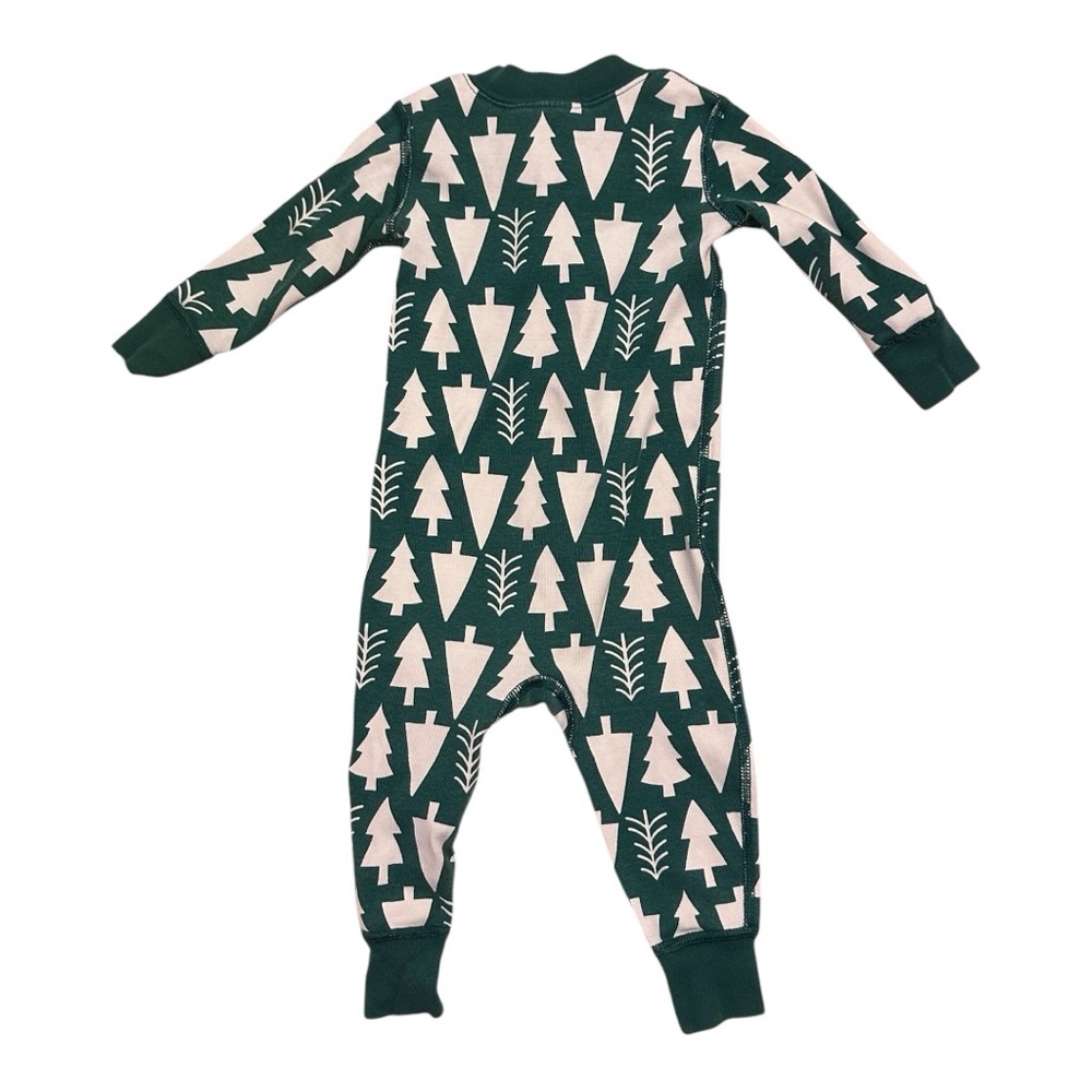 Hanna Andersson | Winter Green Zip Sleeper - Picture 3 of 4